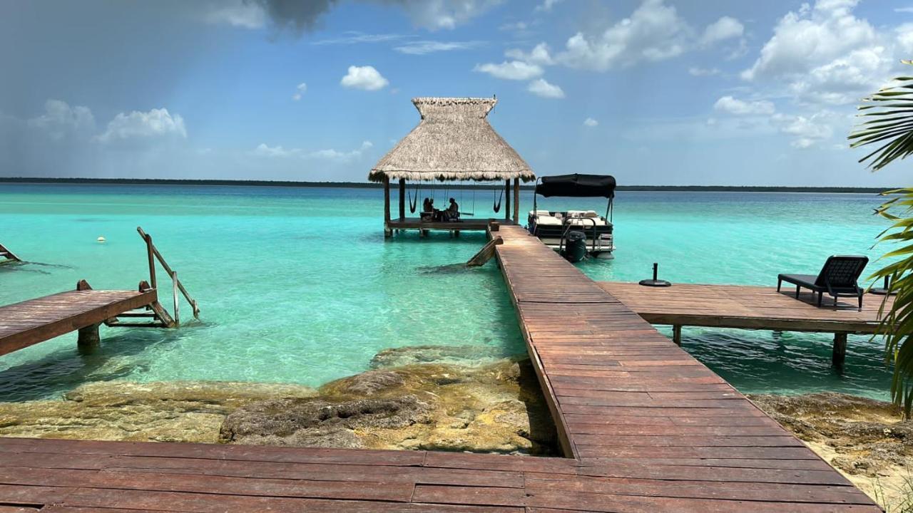 Xoot Ka Ana Luxury, Villa Oasis Bacalar Buitenkant foto