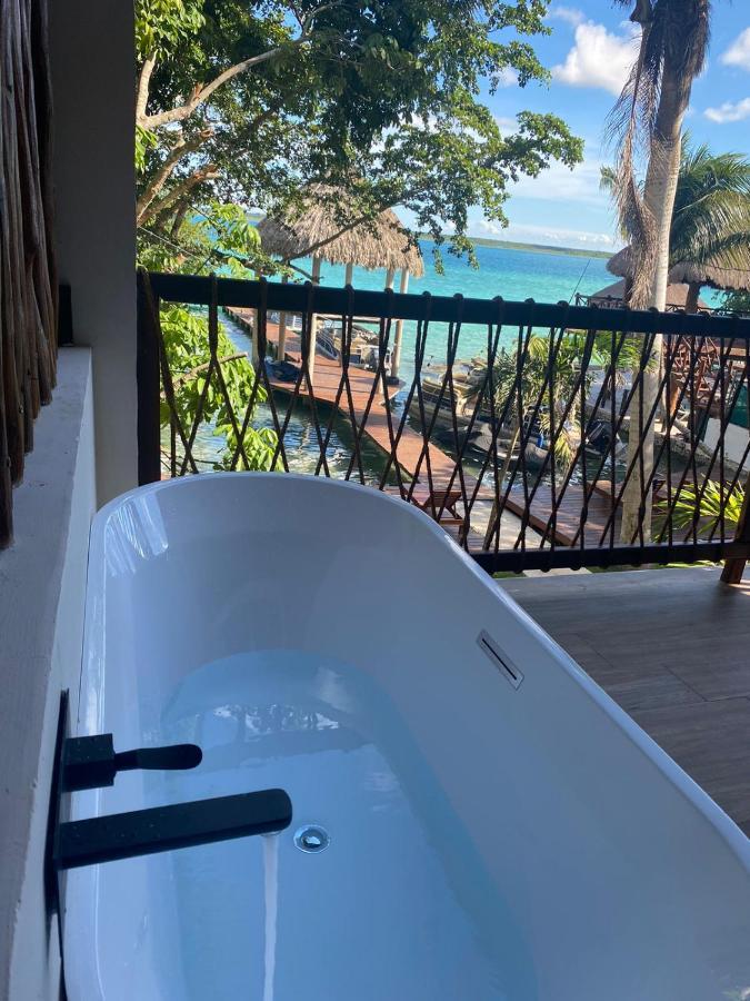 Xoot Ka Ana Luxury, Villa Oasis Bacalar Buitenkant foto
